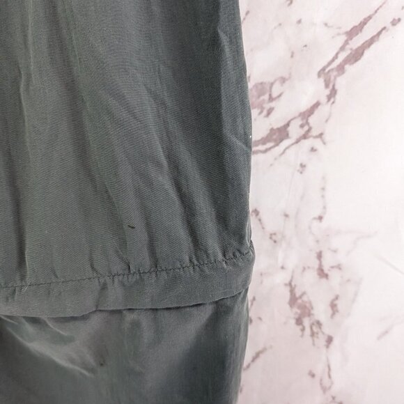 Rossignol Pants Mens XL 38 X 33 Gray Nylon Convertible Zip Off Hiking Ripstop - Picture 8 of 10